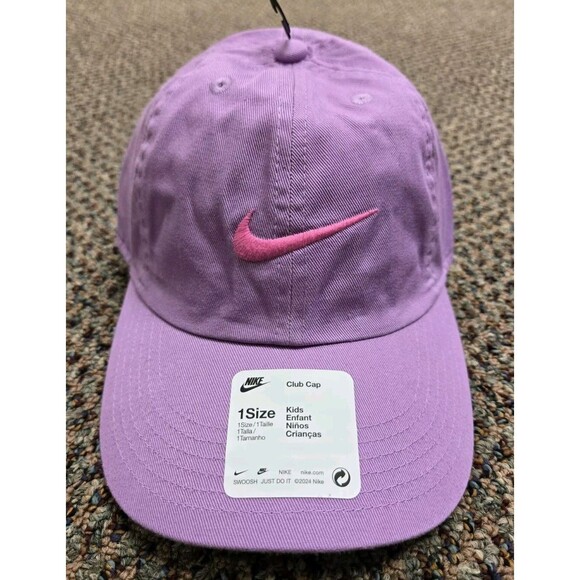 Nike Club Cap 'Rush Fuchsia' (Kids One Size) FV5588-532 - Picture 1 of 6